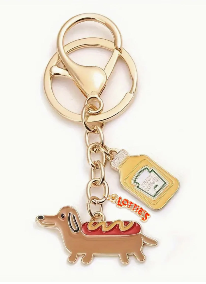 Lottie Dog Key Chain